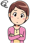 悩む女性